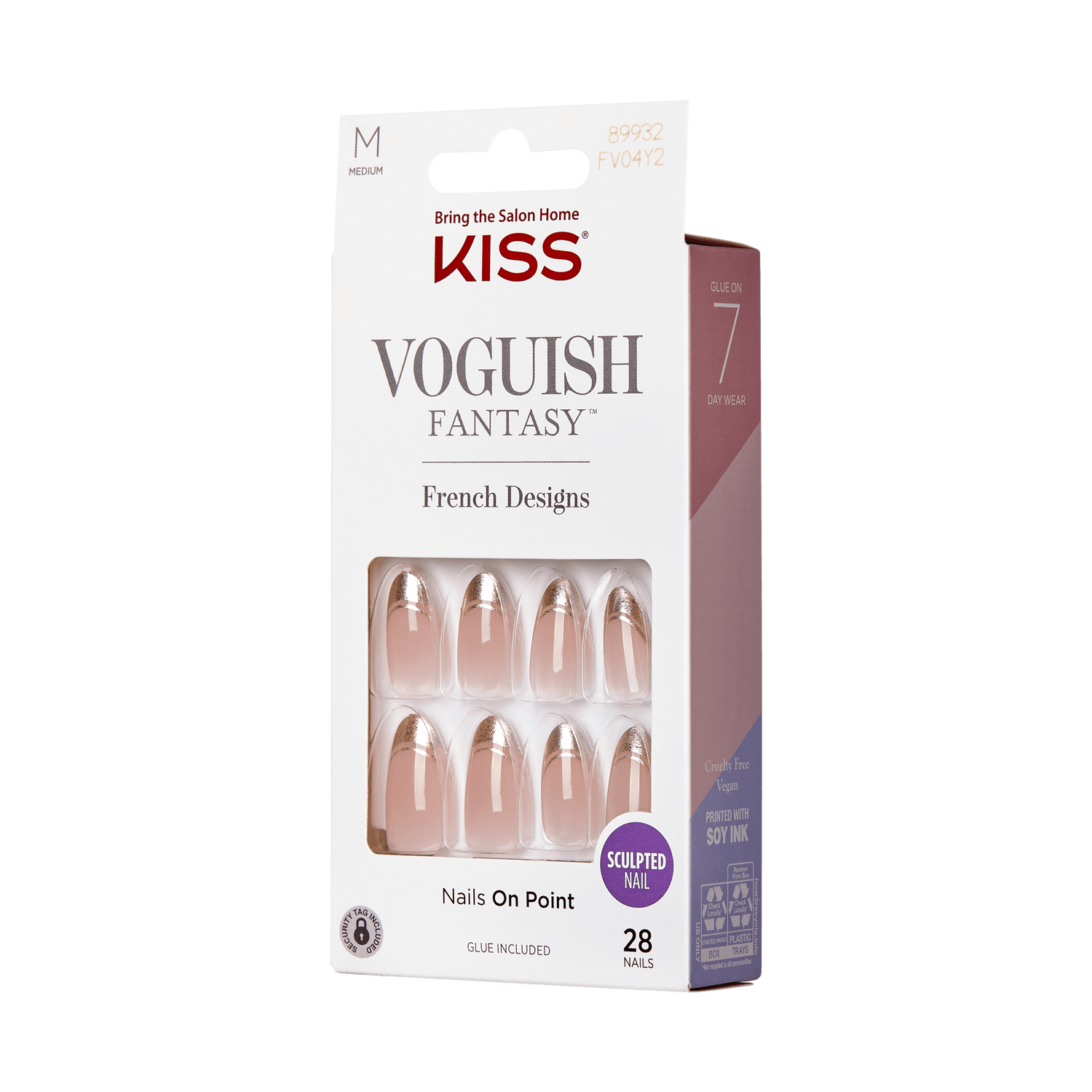 KISS Voguish Fantasy French Nails - Party Crasher