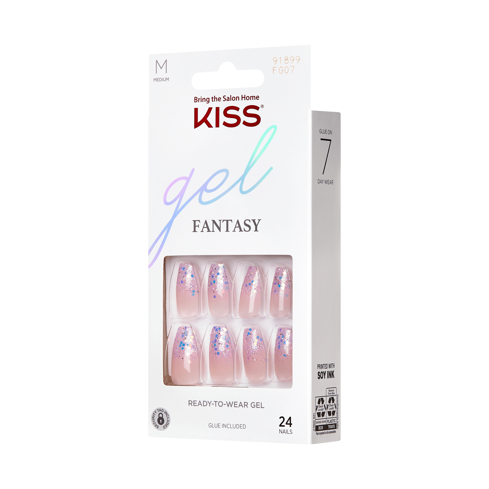 KISS Gel Fantasy Nails - Winter Sparks