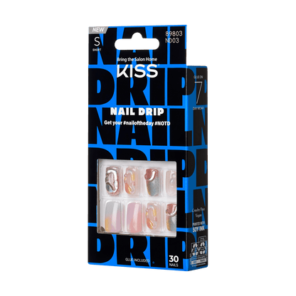 KISS Nail Drip Press-On Glue Nails - Drip Drip Drip