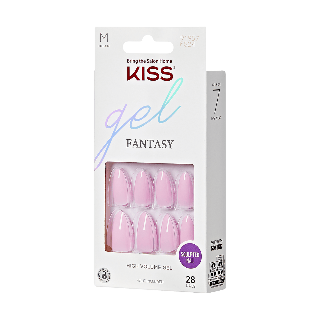 KISS Gel Fantasy Sculpted Nails - No Regrets